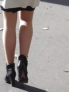 Pantyhose In The Streets...