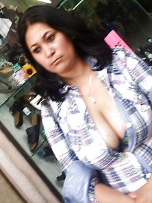 Busty Mexican Prostitute Candids
