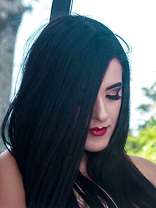 Latin Girl Black Hair