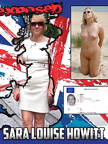 Sara Louise Howitt (Brighton Sussex,  Uk) Exposed Mature Cunt