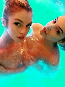 Topless Photo Of Stella Maxwell And Barbara Palvin
