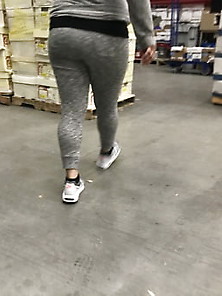 Grey Sweats Ass