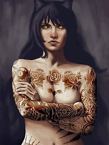 Goth's And Tattoo's - Hentai