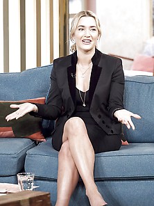Kate Winslet Amazing Legs Perfect Claves And Thighs