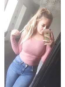 Busty Blond Teen Slut Sabrina