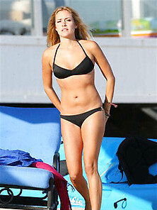 Kristin Cavallari Bares Herself In Black Bikinis