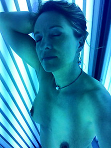 Cougar Mommie Tanning Bed Wrecked Pussy Rough Sex Aftermath