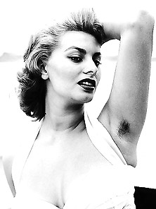 Sophia Loren Hairy Armpits