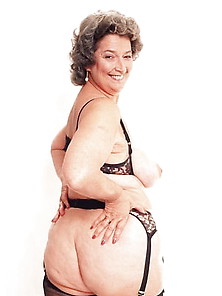 Grandma With A Big Ass In Lingerie