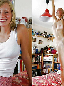 Your Girlfriend Before-After,  Dressed-Undressed
