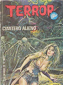 Terror Blu N.  58 - Cimitero Alieno