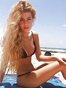 Babe At Beach