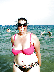Bbw Beach Bikini 10
