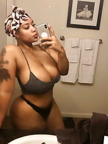 Hot Ebony Babes From Social Media Non-Nude