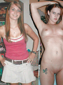 Your Girlfriend Before-After,  Dressed-Undressed 40
