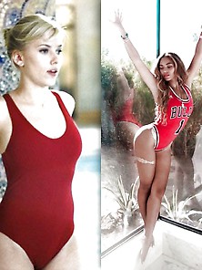 Scarlett Johansson And Beyonce Hot