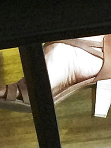 Sexy Feet Under Table2