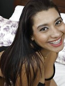 Spanish Big Tit Teen Webcam Striptease