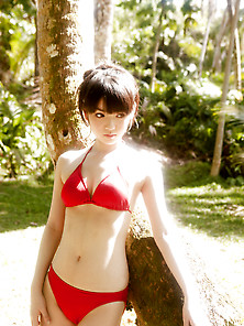 Sayumi Michishige Models Outdoors For Your Viewing Pleasure Toda