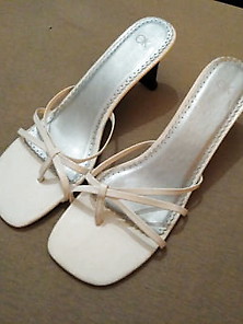 Lower White Sandals