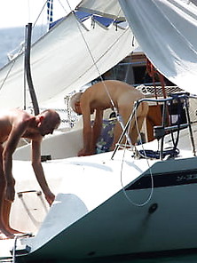 Naked Couple On Holiday In Croatia