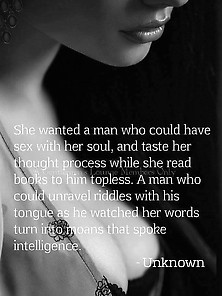 She Wanted A Man Who Could Have Sec With Her Soul.....