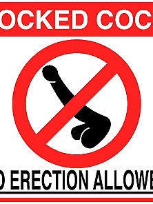 Locked Cock No Erection Allowed