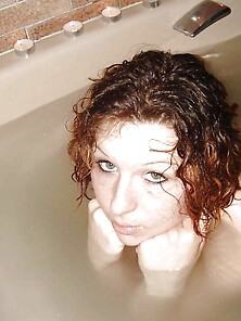 Curly Crimson Hair And Amazing Puffies - N.  C.