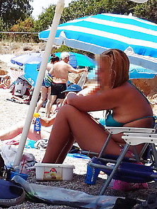 Greek Mom At The Beach
