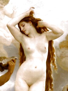 Painted Ero And Porn Art 7 - Adolphe-Willian Bouguereau