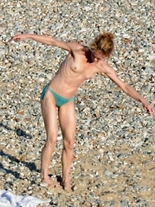 Vanessa Paradis's Topless Photo