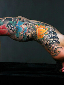 Artistic Nudes Showing Great Tattoos
