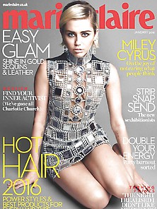 Miley Cyrus In Marie Claire Magazine 2016