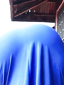 African Booty Bending Over