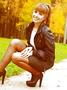 Girls In Leather And Boots Part 5