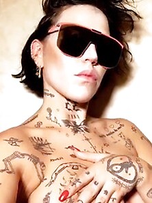 Brooke Candy Topless