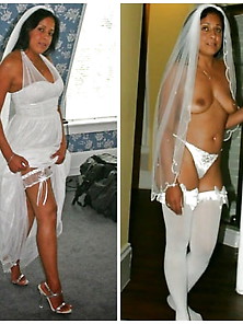 Slutty Bride Nude And Exposed