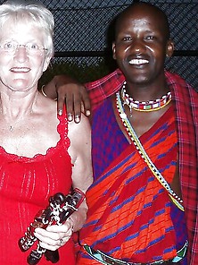 Old Granny Who Would Loves Black Guys