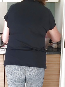 Wife,  Tight Leggings And Trousers