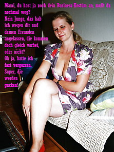 Sag - Angie Captions #171 - German
