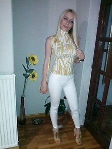 Serbian Hot Beautiful Blonde Whore Sandra Milosavljevic